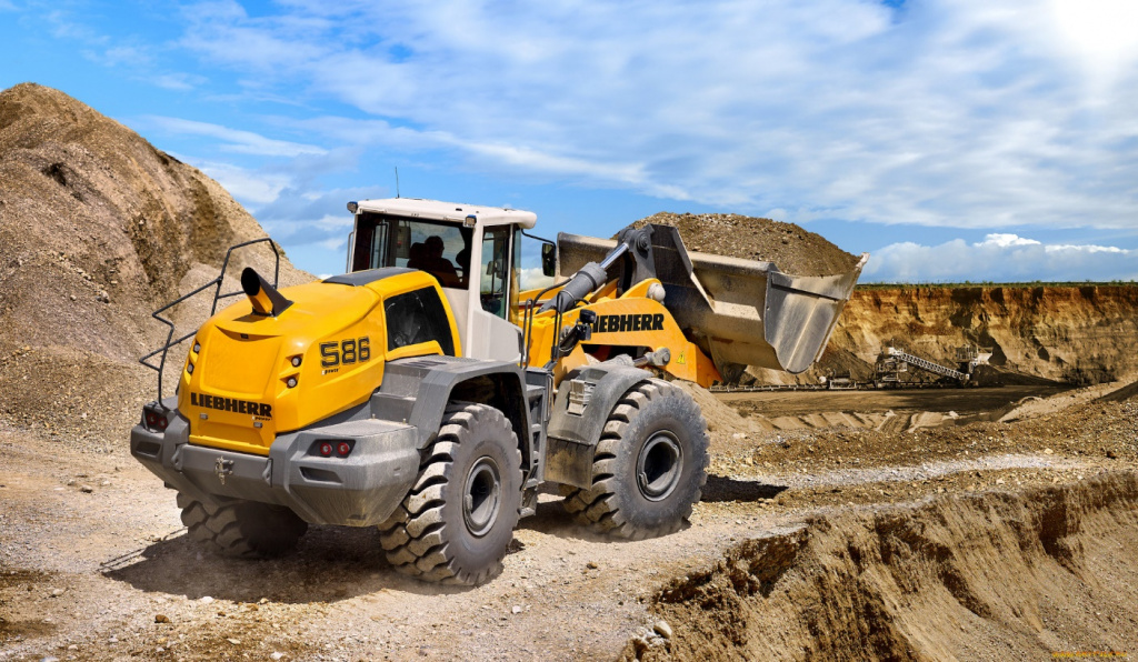 Погрузчик Liebherr
